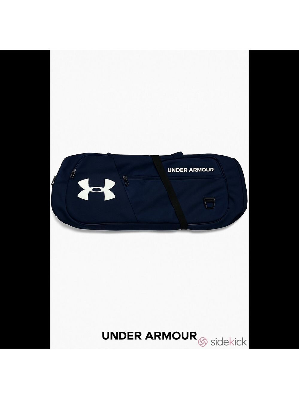 Under Armour Navy and Silver Duffel Bag Medium NWT